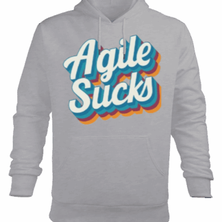 Agile Sucks Erkek Sweatshirt