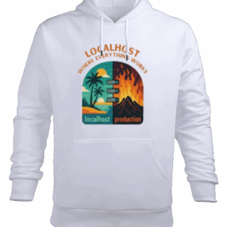 Localhost Where Everything Works Erkek Sweatshirt